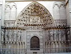 Puerta de la Coronería, catedral de Burgos.