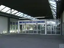 Entrée de la gare.