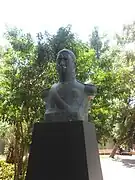 Busto de San Martín.