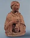 Busto en terracota de San Lorenzo