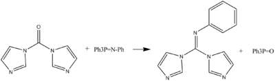 Formación del derivado de N-fenilimino