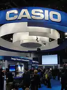 Estand de diseño de Casio