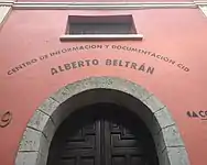 Fachada del CID "Alberto Beltrán"