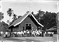 Iglesia católica local de Konga, en la Isla de Flores, Indonesia, terminada en 1915.