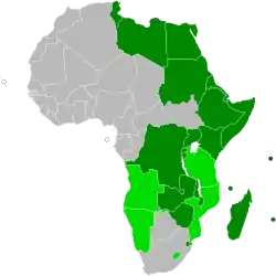 Situación de Mercado Común de África Oriental y Austral