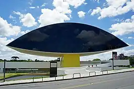 Museo Oscar Niemeyer, Curitiba, 2001-02