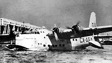 Short S.25 Sunderland (CX-AFA) de CAUSA en el Puerto de Buenos Aires (1949)