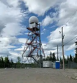 Landrienne (Quebec) CXLA (un radar WSR-98R).