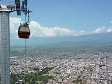 Ciudad vista desde la cima del Cerro San Bernardo