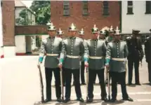 Cadetes Compañia carlos h Ct Suarez,Cdte Silva, Ct Ortiz, CT Rodriguez.1998