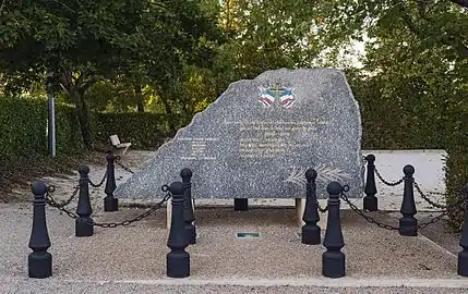 El monumento de la guerra.