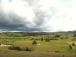 Vista al caserío de Caiboca