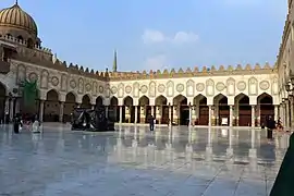 Patio de la mezquita de al-Azhar (969-973), El Cairo