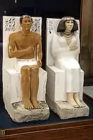 Rahotep y Nefret, Egipto, III milenio a. C.