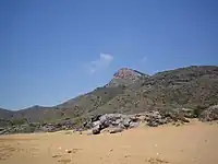 El Cabezo de la Fuente visto desde Calblanque