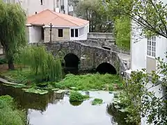 Puente de Bermaña, en Caldas de Reis, España