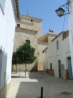 Callejón de Santa María, en el barrio del Alcázar.