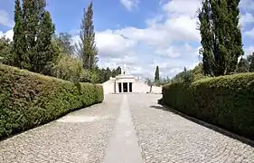 Panorama de la Capilla de San Esteban y del Calvario Húngaro