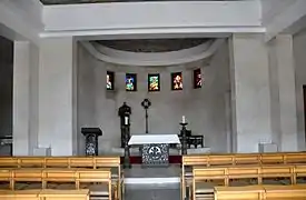 Interior de la Capilla de San Esteban