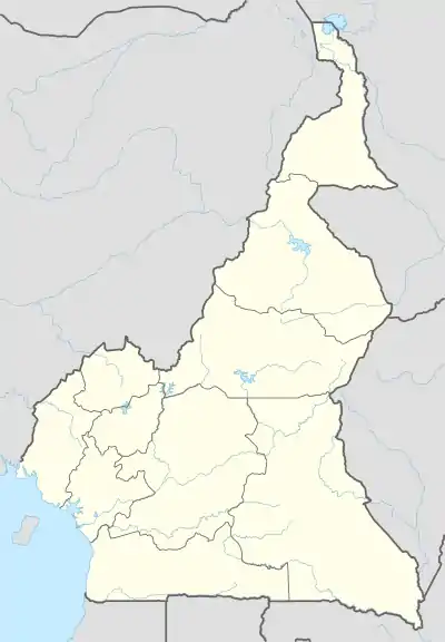 Abong-Mbang ubicada en Camerún