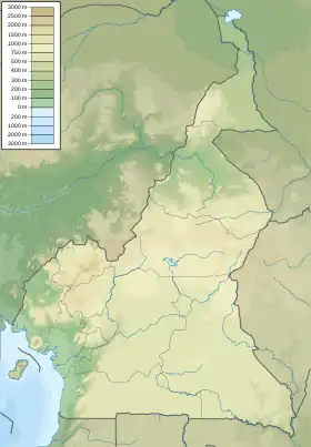 Península de Bakassi ubicada en Camerún