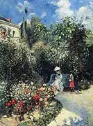El jardín en Pontoise1877