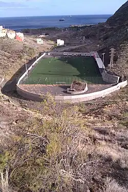 Campo de fútbol de San Andrés.