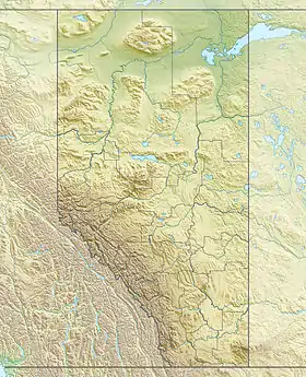 Río Kananaskis ubicada en Alberta