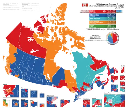 Elecciones federales de Canadá de 2021