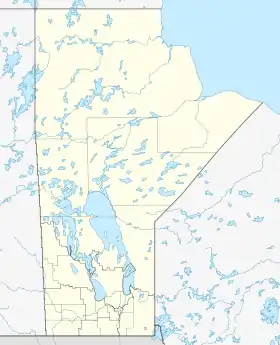Thompson ubicada en Manitoba