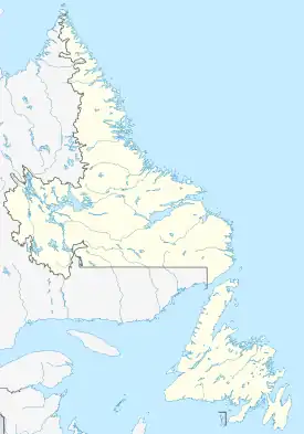San Juan de Terranova ubicada en Terranova y Labrador