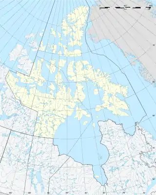 Estrecho de Rae ubicada en Nunavut