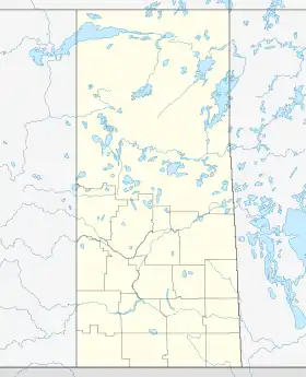 Wadena ubicada en Saskatchewan