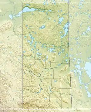 Lago Athabasca ubicada en Saskatchewan