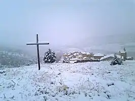 Canales de Molina visto desde un alto del pueblo.