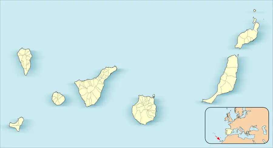 TFN / GCXO ubicada en Canarias