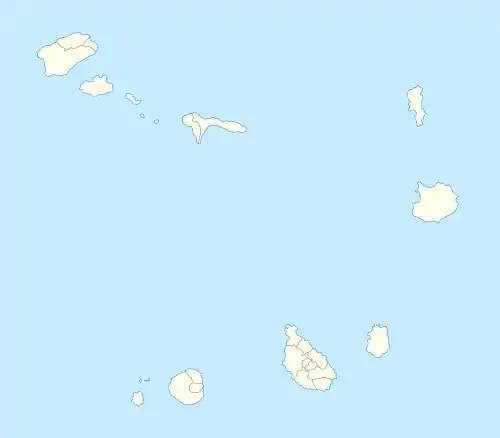 Santa Catarina ubicada en Cabo Verde