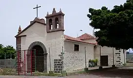 Ermita de San Telmo en Santa Cruz de Tenerife. Según la tradición en el lugar de esta ermita se celebró, en el año 1494, la ceremonia de la fundación de la ciudad.