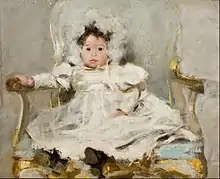 Niña en blanco, 1902.