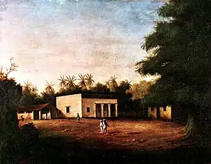 Quinta San Pedro Alejandrino. 1848. Óleo sobre tela
