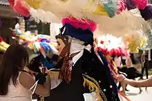 Huehue, en el carnaval de San Vicente