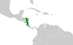 Distribución geográfica del cotinga níveo.