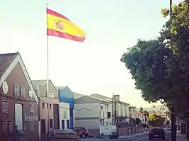 La Carrera de la Virgen, entrada principal de Chauchina