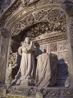 Sepulcro de Alfonso de Castilla en la Cartuja de Miraflores.