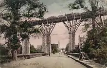 Viaducto de Carvedras, puente de madera de Brunel