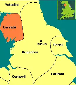 Territorio de los Carvetii