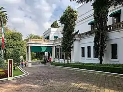 Casa Lázaro Cárdenas dentro de Los Pinos, tercera residencia presidencial (1935-1952)