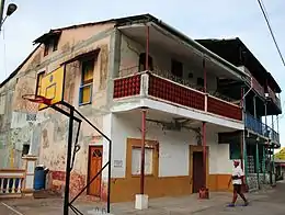 Casa del escritor vanguardista panameño Rogelio Sinán (1902-1994).