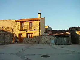Arquitectura tradicional de la localidad.