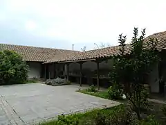 Patio de la casa.